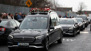 <p>The community of Finglas came out in their hundreds on Friday morning to stand in solidarity with the Lynch family as they celebrated their daughter’s life at St Oliver Plunkett's church in Finglas. Picture: Colin Keegan, Collins, Dublin</p>