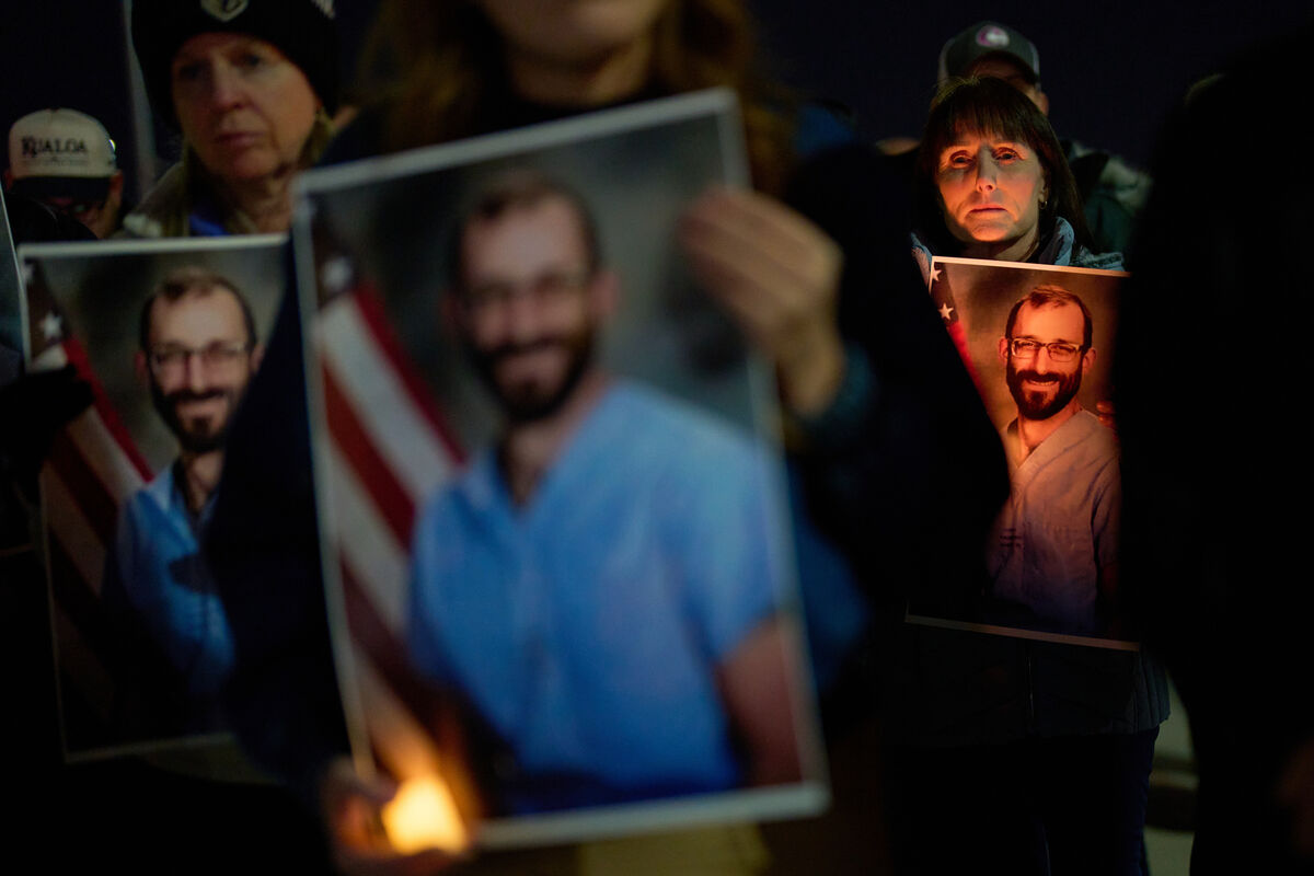 A vigil for Alex Pretti in Minneapolis on Wednesday. His killing by immigration enforcement agents was a tipping point that forced a recalibration, if not a reform, of the dragnet raids that sweep up entire neighbourhoods. Photo: AP/John Locher