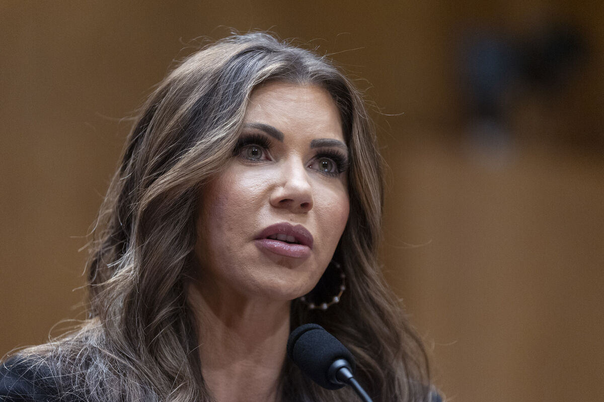Homeland security secretary Kristi Noem helped to flood the airwaves and online media outlets, after Pretti's killing, depicting him as a domestic terrorist who had planned to 'massacre' law enforcement agents — lies that were endorsed and recirculated by Elon Musk and vice president JD Vance. File photo: AP/Manuel Balce Ceneta