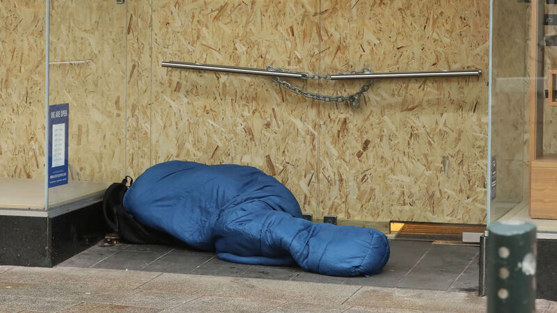 Almost 17,000 people were homeless in Ireland over Christmas 