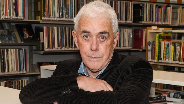 <p> Cork poet Theo Dorgan at Cork City Library. Picture: David Keane</p>