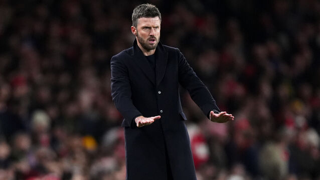 <p>Michael Carrick is out to continue his impressive start against Fulham this weekend. Pic: Mike Egerton/PA</p>