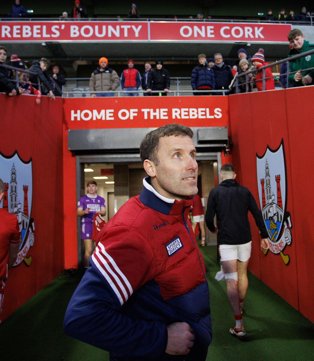 Cork manager Ben O'Connor. Pic: Tom Maher/Inpho