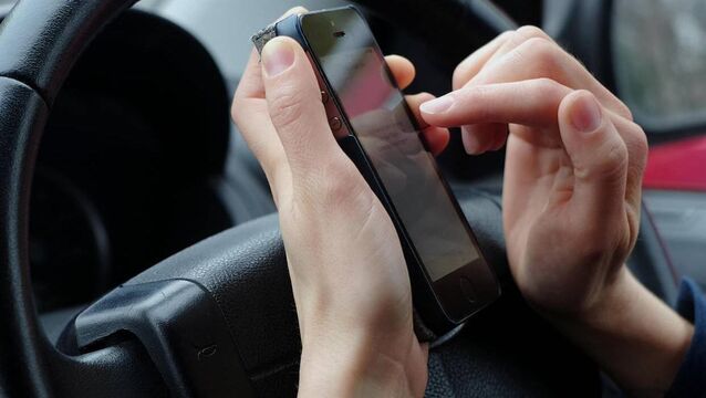 <p>As the bank holiday weekend road safety campaign continues, the RSA and An Garda Síochána appealed to drivers to avoid distractions. Stock picture: Alamy</p>