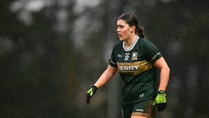 <p>Rachel Dwyer of Kerry during the Lidl Ladies National Football League Division 1 Round 1 match between Dublin and Kerry. Pic: Tyler Miller/Sportsfile</p> <p>Rachel Dwyer of Kerry during the Lidl Ladies National Football League Division 1 Round 1 match between Dublin and Kerry. Pic: Tyler Miller/Sportsfile</p>