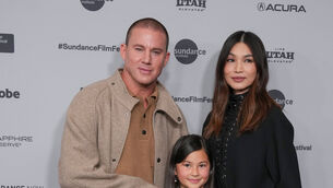 Channing Tatum Mason Reeves, and Gemma Chan (Chris Pizzello/AP)