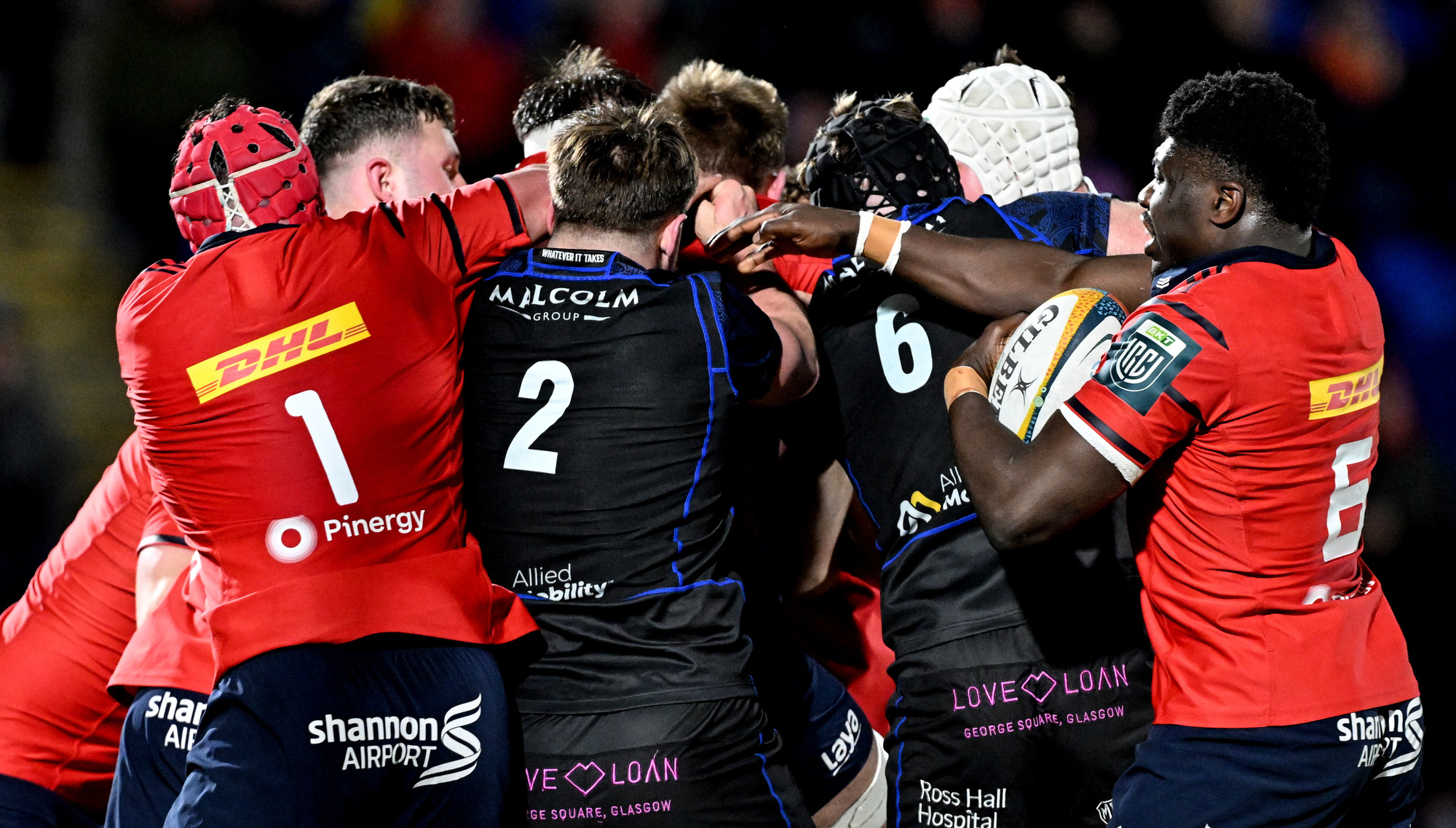 Munster threaten second half comeback but come up short against in-form Glasgow Warriors
