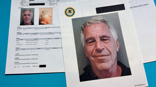 <p>Documents that were included in the U.S. Department of Justice release of the Jeffrey Epstein files are photographed Friday, Jan. 2, 2026. (AP Photo/Jon Elswick)</p> <p>Documents that were included in the U.S. Department of Justice release of the Jeffrey Epstein files are photographed Friday, Jan. 2, 2026. (AP Photo/Jon Elswick)</p>