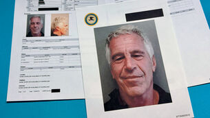 <p>Documents that were included in the U.S. Department of Justice release of the Jeffrey Epstein files are photographed Friday, Jan. 2, 2026. (AP Photo/Jon Elswick)</p> <p>Documents that were included in the U.S. Department of Justice release of the Jeffrey Epstein files are photographed Friday, Jan. 2, 2026. (AP Photo/Jon Elswick)</p>