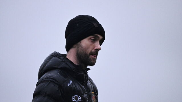 <p>Down manager Conor Laverty. Pic: Ben McShane/Sportsfile</p>