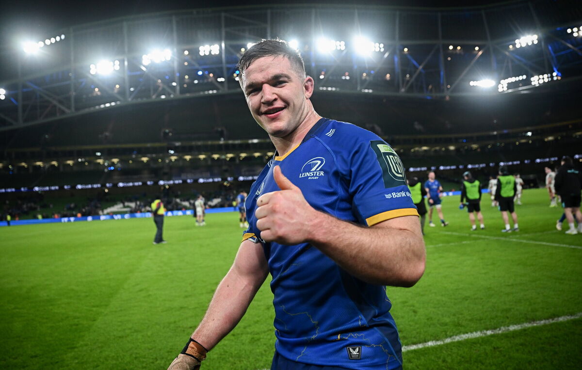 Penny celebrates the win. Pic: Seb Daly/Sportsfile