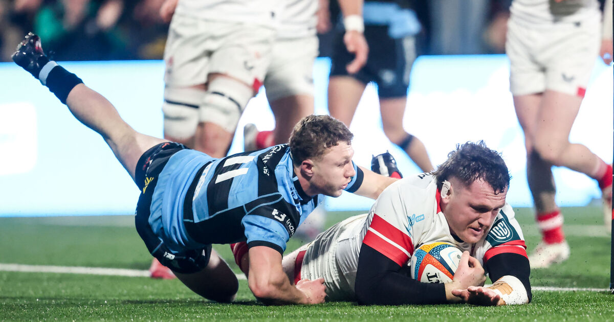 Ulster move to fourth in URC after grinding out win against Cardiff