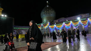 US President Donald Trump is considering a possible military strike against Iran (Vahid Salemi/AP)