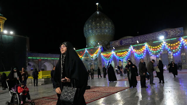 US President Donald Trump is considering a possible military strike against Iran (Vahid Salemi/AP)