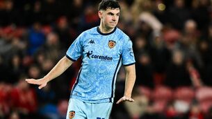 <p>John Egan of Hull City (Photo by Harriet Massey/Getty Images)</p>