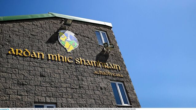<p>Páirc Seán Mac Diarmada, where Leitrim saw off Waterford. Pic: Thomas Flinkow/Sportsfile</p>