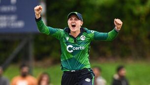 <p>Gaby Lewis of Ireland. Photo by Ramsey Cardy/Sportsfile</p>