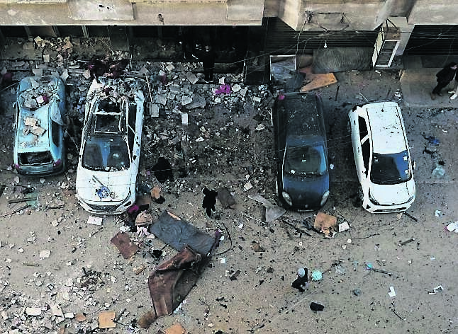 Huda Skaik described Gaza as having been turned into ‘a laboratory of engineered deprivation’. 	Picture: Jehad Alshrafi/AP
                    