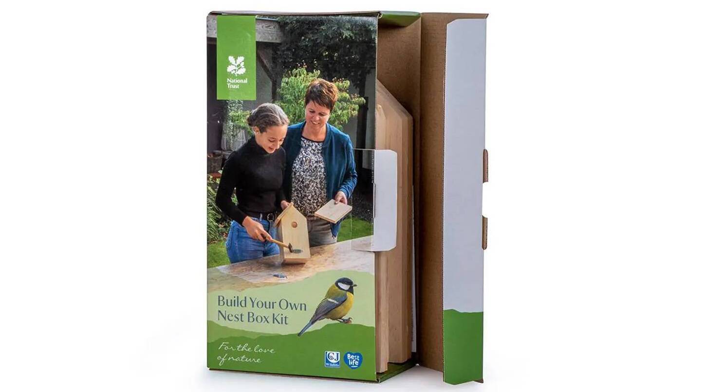 Build Your Own Nest Box Kit from Bird Watch Ireland.