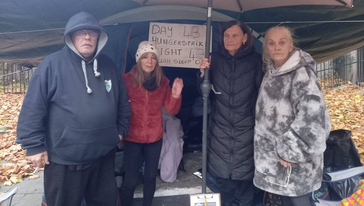 Maurice Patton O'Connell, Miriam Moriarty Owens, Mary Dunleavy Greene, and Mary Donovan went without food for over 50 days, having survived on coffee and water.