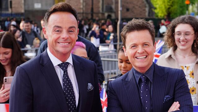 <p>And and Dec — Anthony McPartlin and Declan Donnelly — have launched a new podcast. Picture: Ian West/PA</p>
