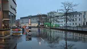 <p> Flooding on Union Quay. File picture: Dan Linehan</p> <p> Flooding on Union Quay. File picture: Dan Linehan</p>