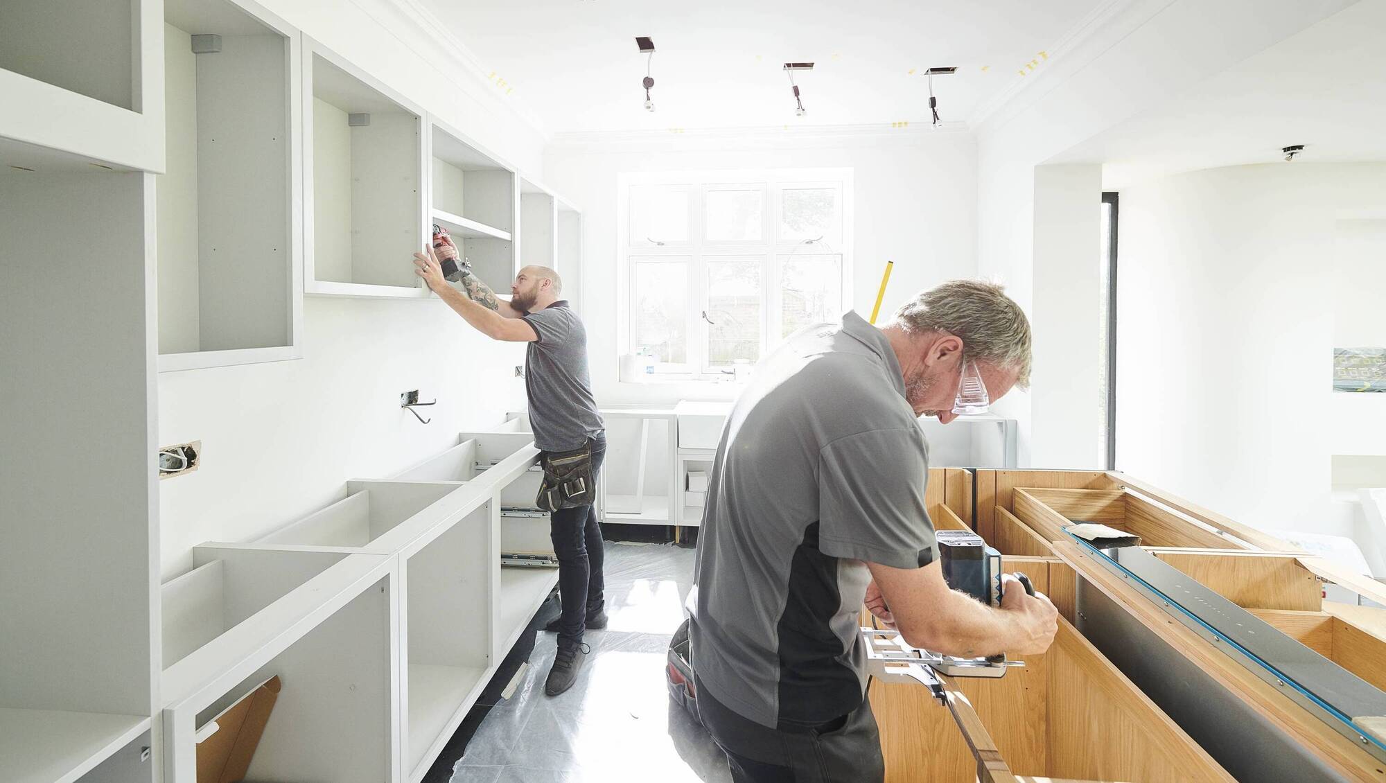 When in your home build can you start thinking about kitchens, bathrooms and electrics 