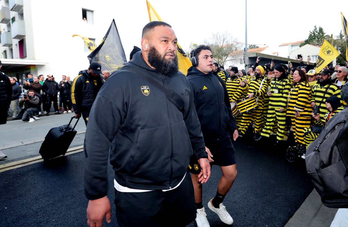 Stade Rochelais' Uini Atonio Pic ©INPHO/Billy Stickland