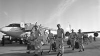 58th UNIFIL Battalion at Dublin Airport 1986