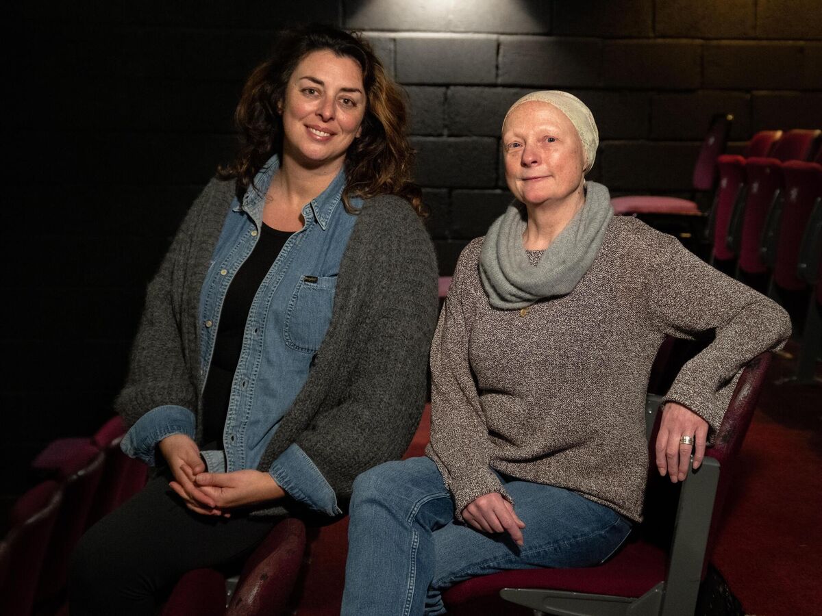 Julie Kelleher and Fin Flynn in Cork Arts Theatre. Picture: Chani Anderson Julie Kelleher and Fin Flynn in Cork Arts Theatre. Picture: Chani Anderson