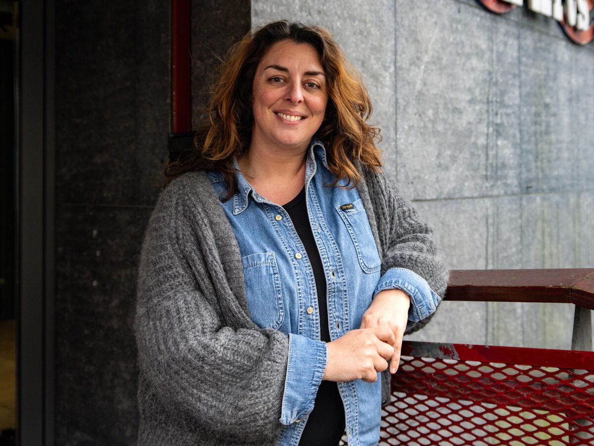 Julie Kelleher, director of the upcoming production Infinity, at Cork Arts Theatre. Picture: Chani Anderson Julie Kelleher, director of the upcoming production Infinity, at Cork Arts Theatre. Picture: Chani Anderson