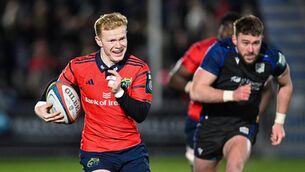 <p>Scrum-half Ethan Coughlan is one of six Munster players in the Ireland XV squad. Pic: Rob Casey/Sportsfile</p>