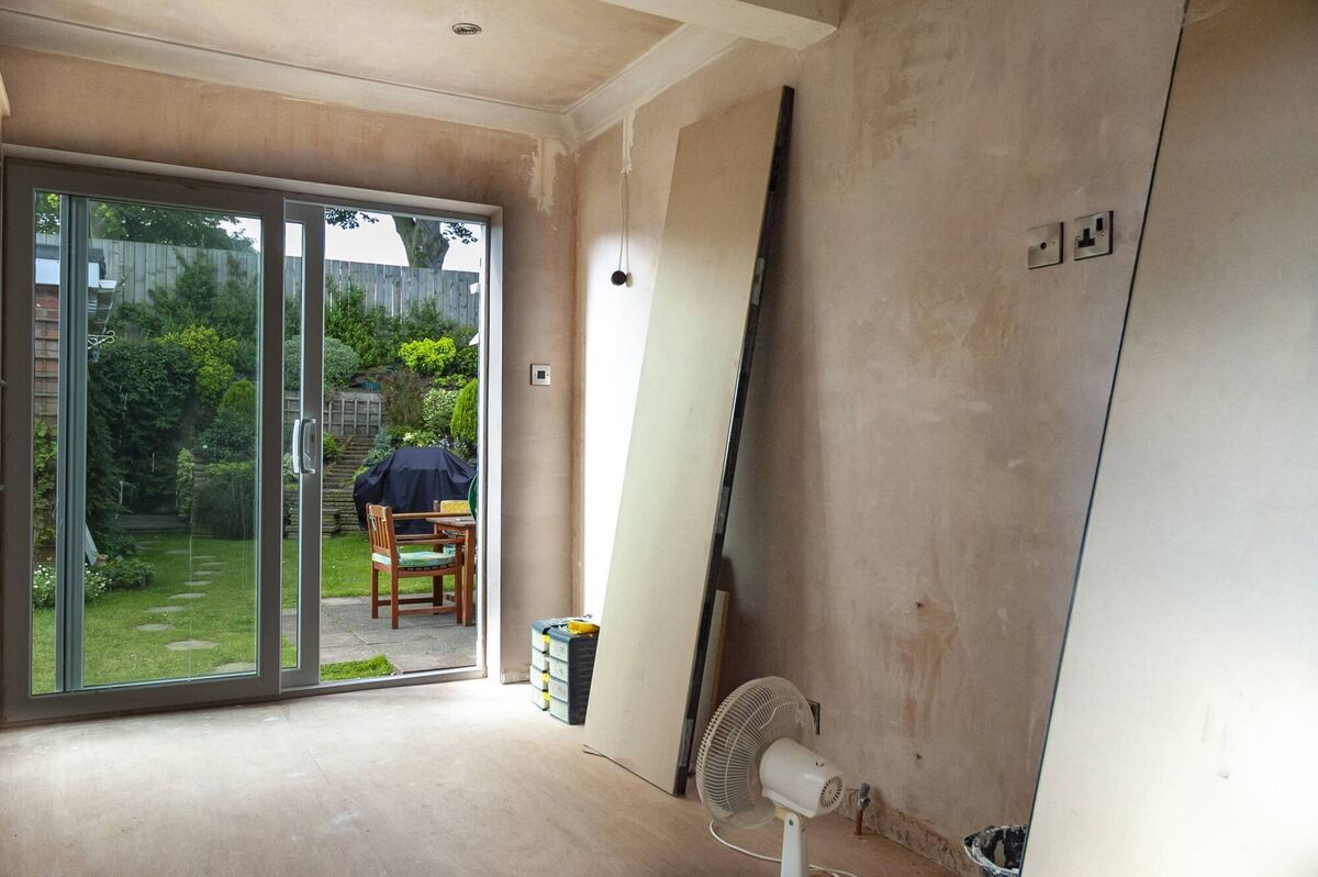Some deep renovation measures will carry associated costs, for example clearing walls of electrical outlets and redecorating after dry lining. Ensure you include this in your budget. Picture: iStock Some deep renovation measures will carry associated costs, for example clearing walls of electrical outlets and redecorating after dry lining. Ensure you include this in your budget. Picture: iStock