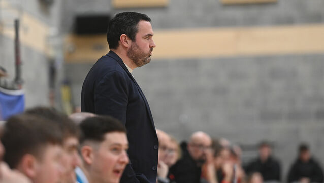 <p>Ciarán Kiveney had been appointed Neptune head coach in early November. Pic: Larry Cummins</p>