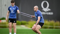 Ireland Rugby Squad Training