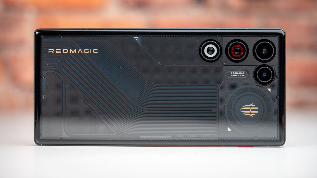 Slimmer and lighter than the previous RedMagic 10 Air, the 11 Air feels comfortable for long play sessions. Picture: Noel Campion.