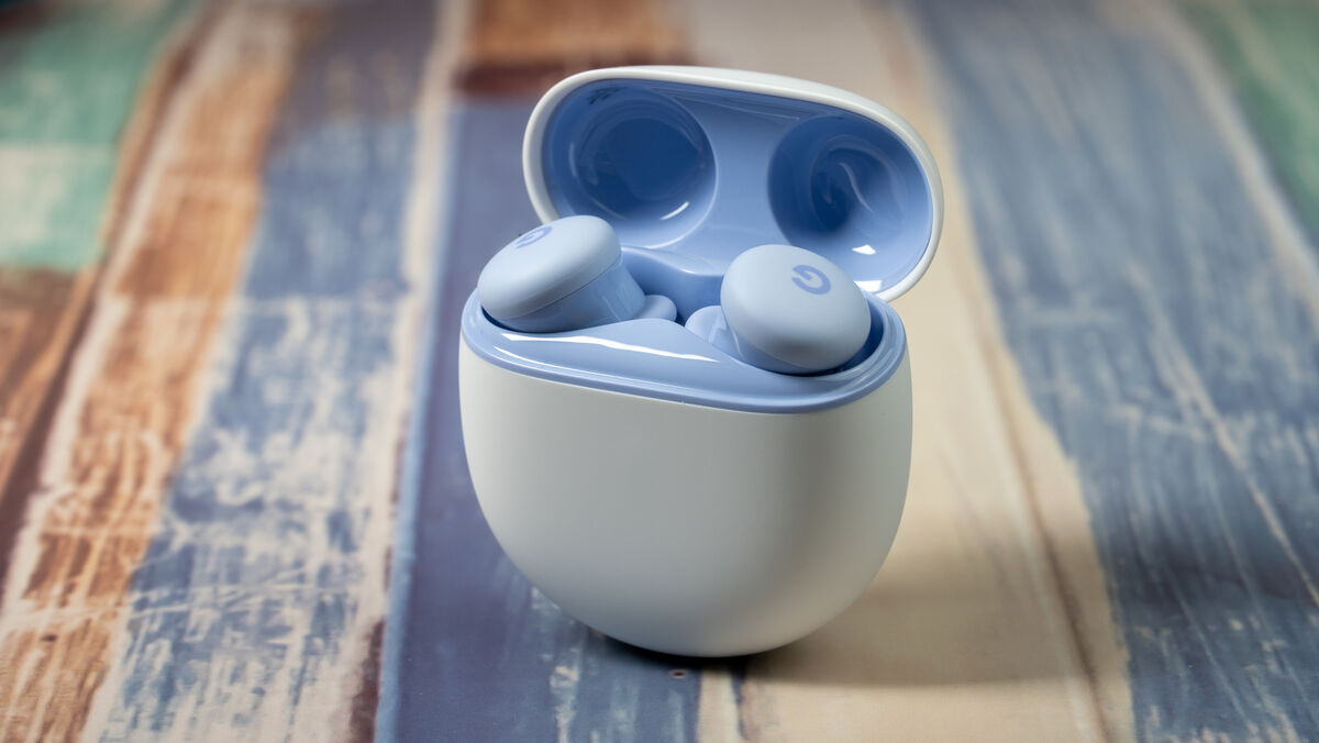 The pebble-shaped case feels reassuringly solid while remaining incredibly lightweight. Picture: Noel Campion.