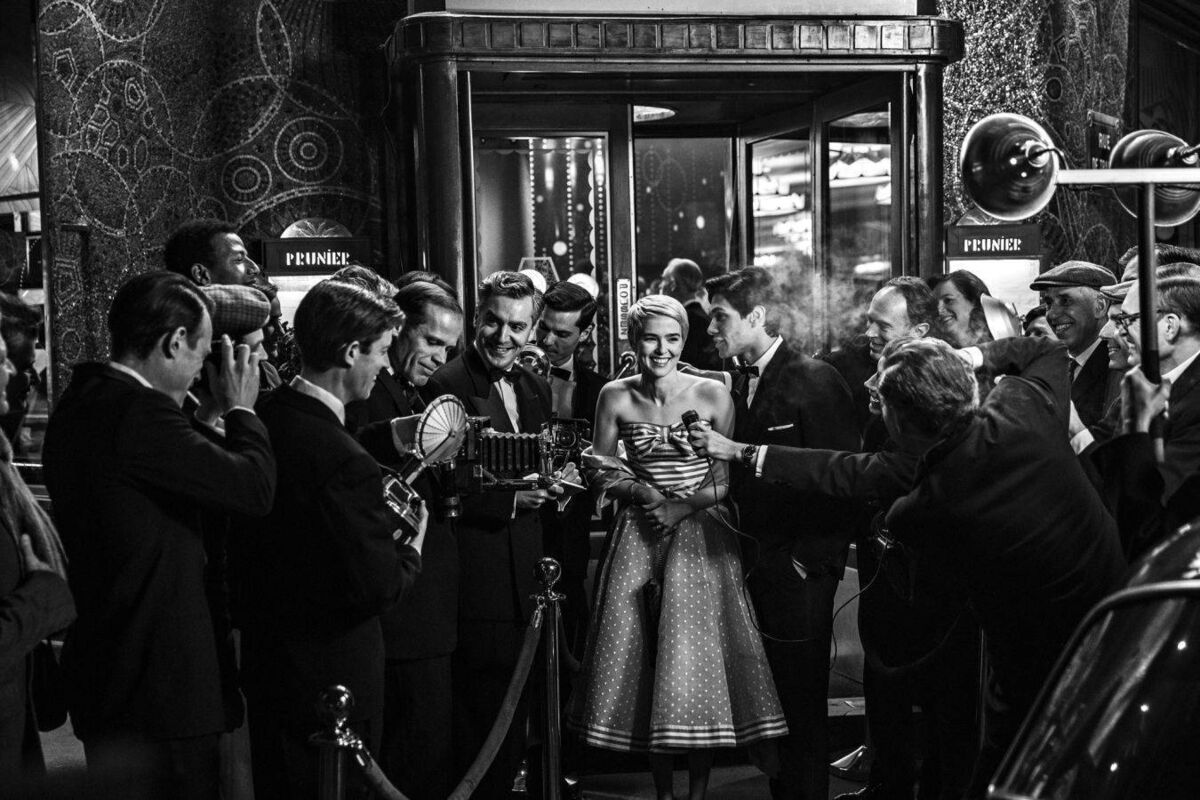 A scene from Nouvelle Vague. 