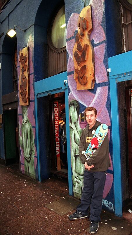 Niall Hassett outside Primetime in 2000.