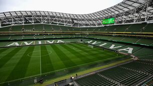 <p>A general view of the Aviva Stadium.</p> <p>A general view of the Aviva Stadium.</p>
