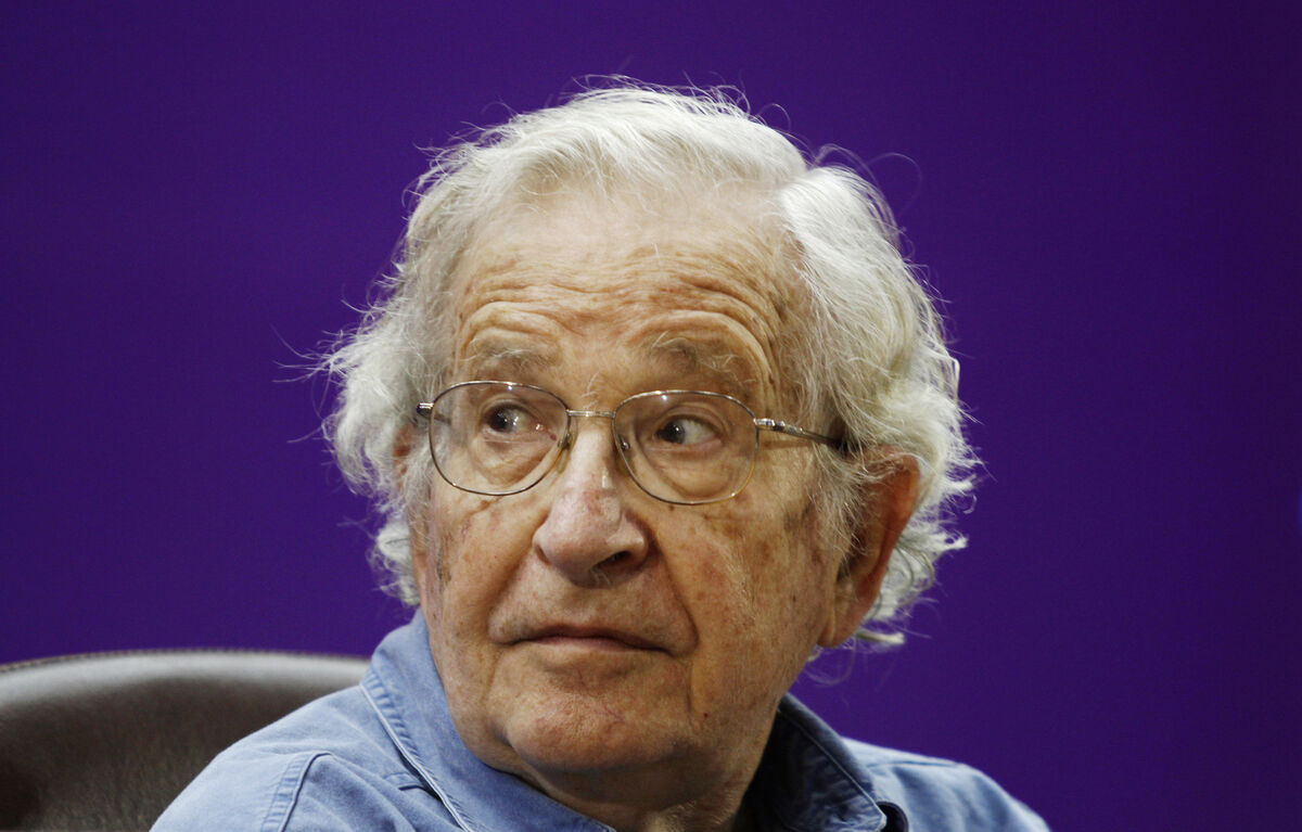 The one that really rankles is Noam Chomsky. A crushing disappointment. Picture: AP /Hatem Moussa