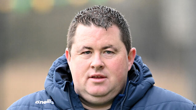 <p>CBS High School, Clonmel David Power in charge against Pobalscoil Inbhear Scéine, Kenmare. Pic: Eddie O'Hare</p>