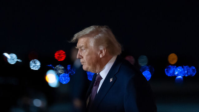 <p>Many of the mentions of the US president in the file came from news clippings (Alex Brandon/AP)</p>