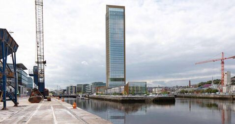 Developer seeks three-year extension for 34‑storey tower hotel on Cork’s Custom House Quay