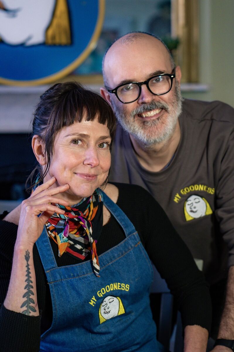 Donal O’Gara and Virginia O’Gara of My Goodness pictured inside the Quay Co-Op restaurant in Cork city, after it was announced the couple will take permanent stewardship of the space following the success of their recent pop-up, marking a new chapter for the long-established cooperative. Picture Chani Anderson