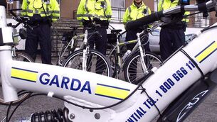 <p>The Garda mountain bike unit was first established in two Dublin districts in April 2001, before being widened to the wider metropolitan region the following year. On a phased basis, it was then introduced in Cork, Limerick and Galway before being expanded further.</p>