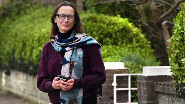 <p> Natali Kocijan a professional carer from The Great Care Co-Op (TGCC), Photograph Moya Nolan</p>