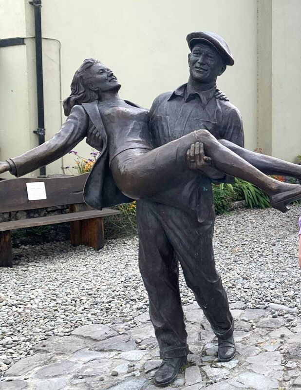 The Quiet Man statue The Quiet Man statue