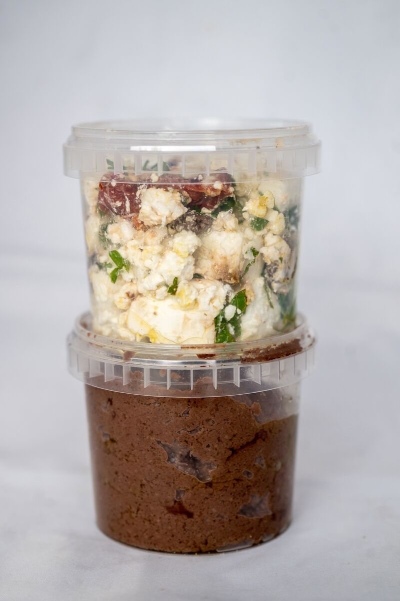 Tapenade and Feta Salad from The Real Olive stash in The English Market. picture Chani Anderson