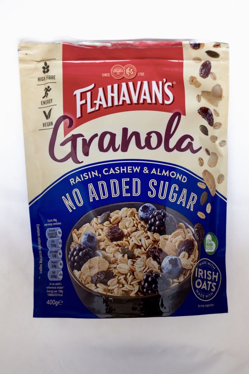 Flahavan’s Granola. picture Chani Anderson